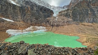 Cavell Pond - Cavell Glacier - Angel Glacier - Parc National de Jasper Canada 2023